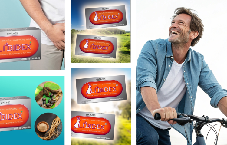 Libidex-promo capsule banner promoting men’s sexual wellness in India